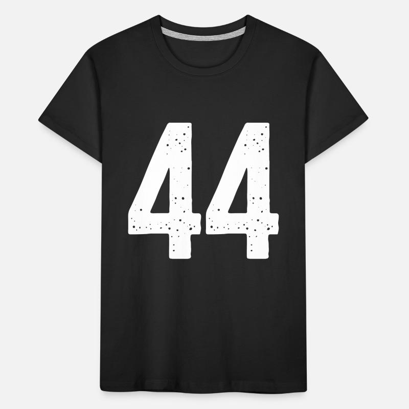 44 Numéros Blanc T-shirt bio Premium Enfant