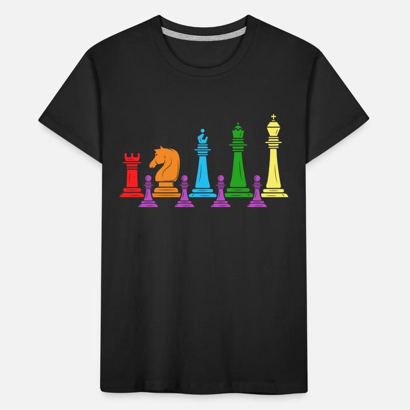 Chess Checkmate Chess Player Chess Family Kids' Premium Organic T-Shirt
