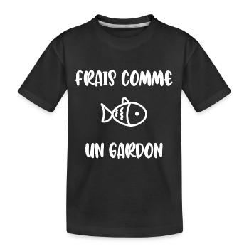 Fresh as a roach - Kids' Premium Organic T-Shirt - black - Front