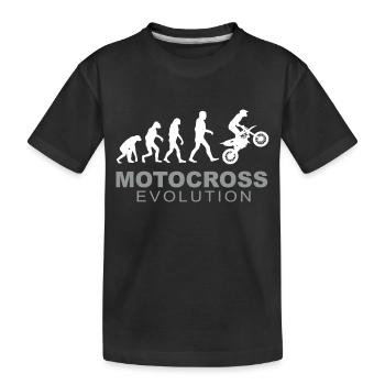 Motocross Evolution - T-shirt bio Premium Enfant - noir - Devant