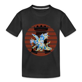 Dragon Europe E 205 - T-shirt bio Premium Enfant - noir - Devant