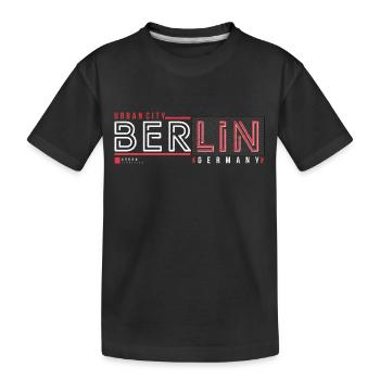 Berlin Urban City Style Fan Travel Streetwear - T-shirt bio Premium Enfant - noir - Devant