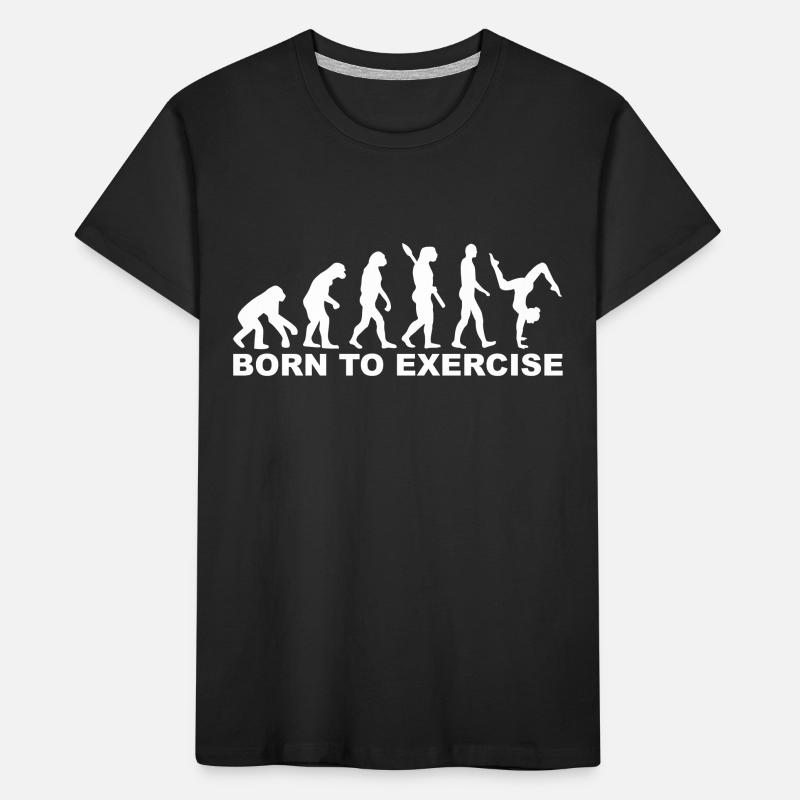 Evolution Born to exercise Kids' Premium Organic T-Shirt