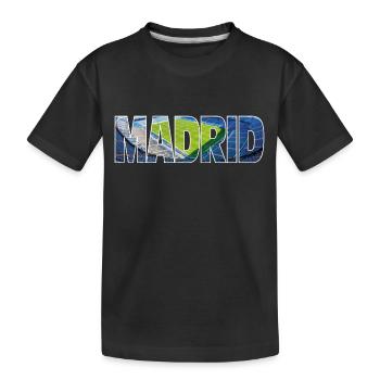 Madrid - T-shirt bio Premium Enfant - noir - Devant