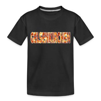Gelsenkirchen - T-shirt bio Premium Enfant - noir - Devant