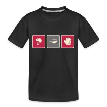 Bike Bike Tour VTT - T-shirt bio Premium Enfant - noir - Devant