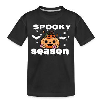 SPOOKY SEASON - T-shirt bio Premium Enfant - noir - Devant