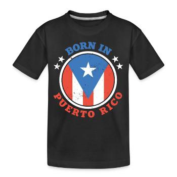 Porto Rico - T-shirt bio Premium Enfant - noir - Devant