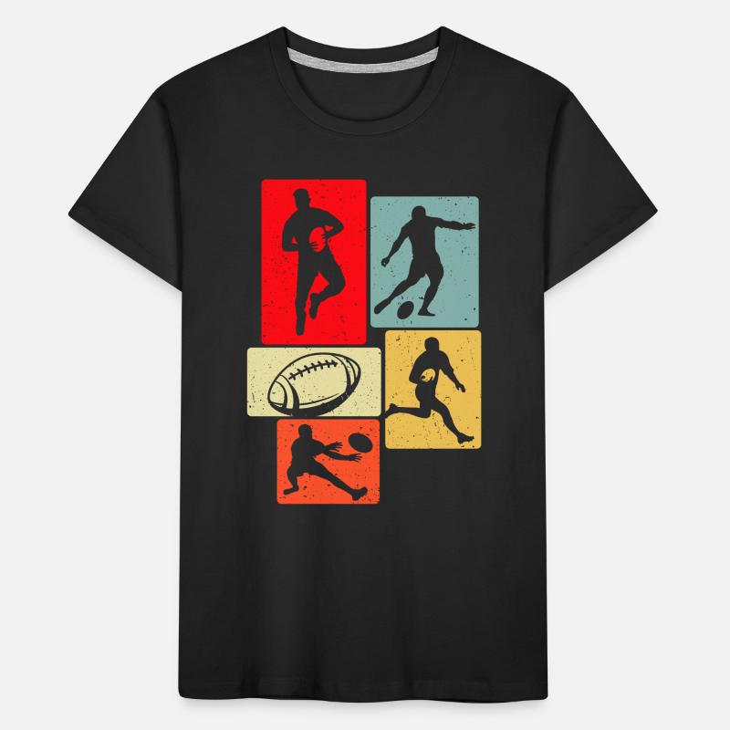 Rugby Kids' Premium Organic T-Shirt