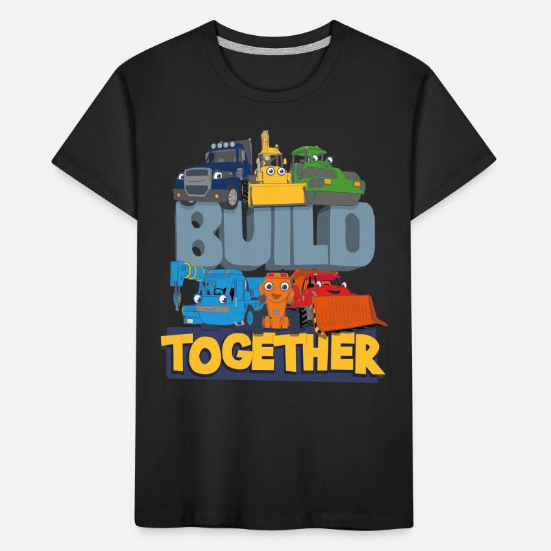 Bob Le Brico™ Design Construit Ensemble T-shirt bio Premium Enfant