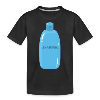 Shampoo - Kids' Premium Organic T-Shirt - black - Front