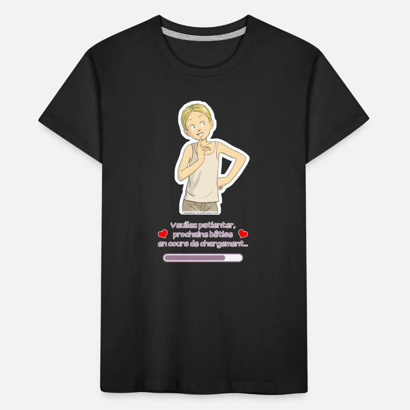 Loading a Stupidity Kids' Premium Organic T-Shirt