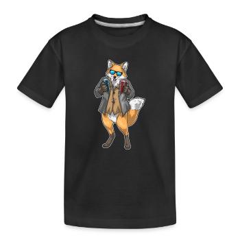 Jeu de cartes Fox Poker Poker Jets - T-shirt bio Premium Enfant - noir - Devant