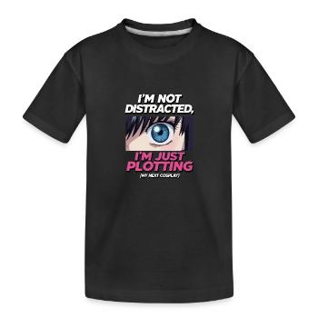 Cosplay Otaku Anime et Manga Addict - T-shirt bio Premium Enfant - noir - Devant