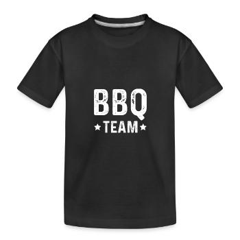Bbq Team - Kinder Premium Bio T-Shirt - Schwarz - Vorne