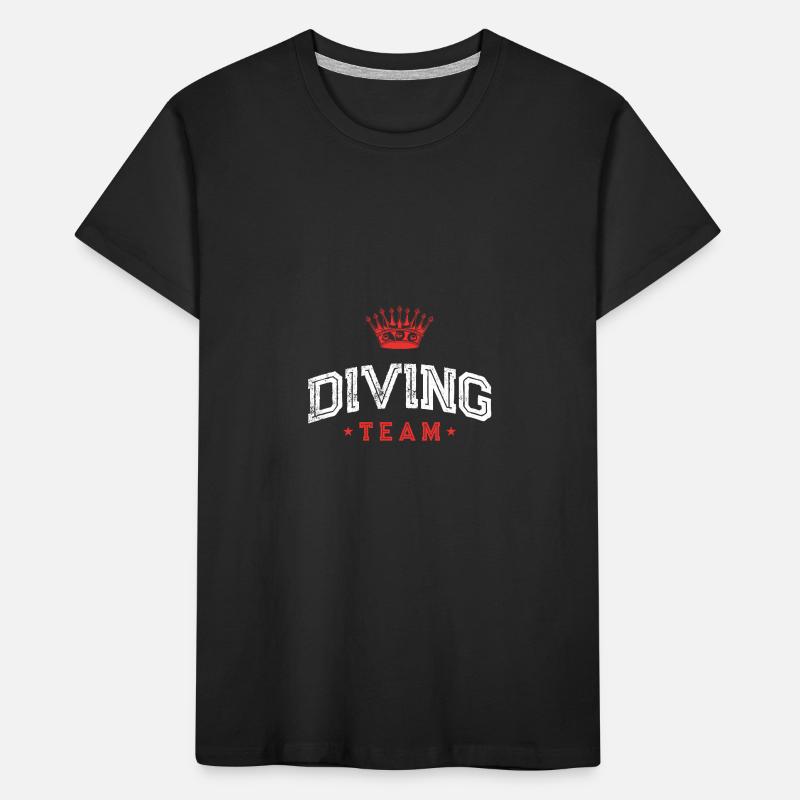 Équipe de plongée T-shirt bio Premium Enfant