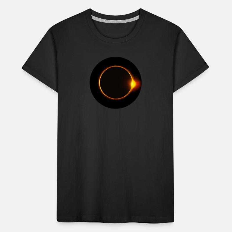 Solar eclipse Kids' Premium Organic T-Shirt