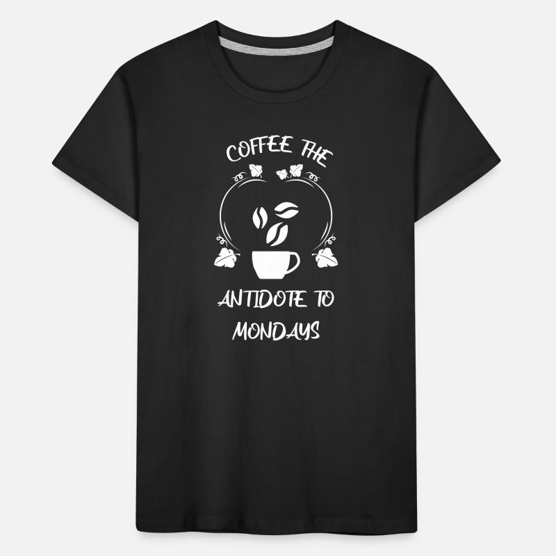 Kaffee Espresso Käffchen Kinder Premium Bio T-Shirt
