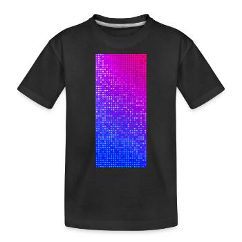 LEDs - Kinder Premium Bio T-Shirt - Schwarz - Vorne