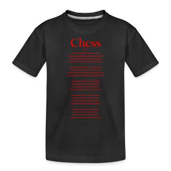 Définition des échecs Rap - T-shirt bio Premium Enfant - noir - Devant
