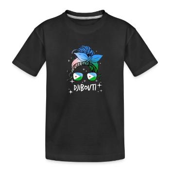 Djibouti - T-shirt bio Premium Enfant - noir - Devant