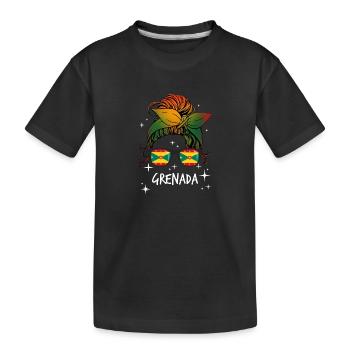 Grenade - T-shirt bio Premium Enfant - noir - Devant