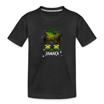 Jamaïque - T-shirt bio Premium Enfant - noir - Devant