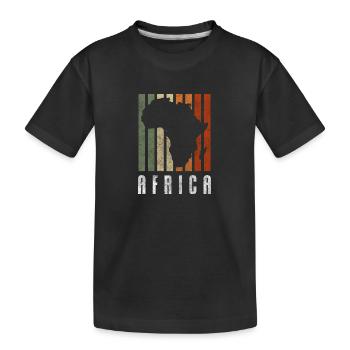 Culture Animal Welfare - Kids' Premium Organic T-Shirt - black - Front