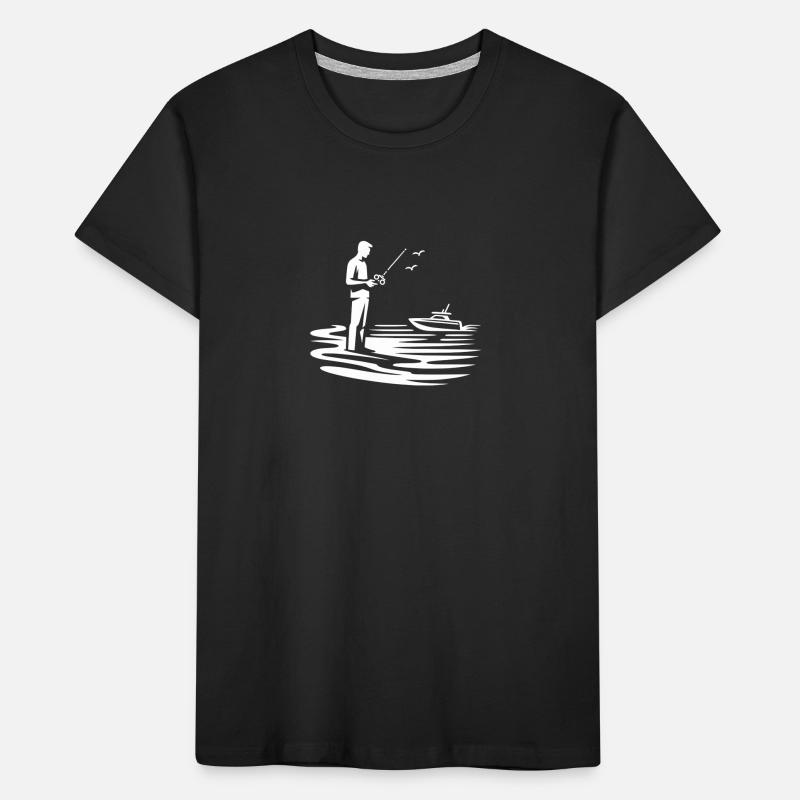 sur l’eau avec le bateau télécommandé T-shirt bio Premium Enfant