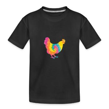 Poules Poule - T-shirt bio Premium Enfant - noir - Devant