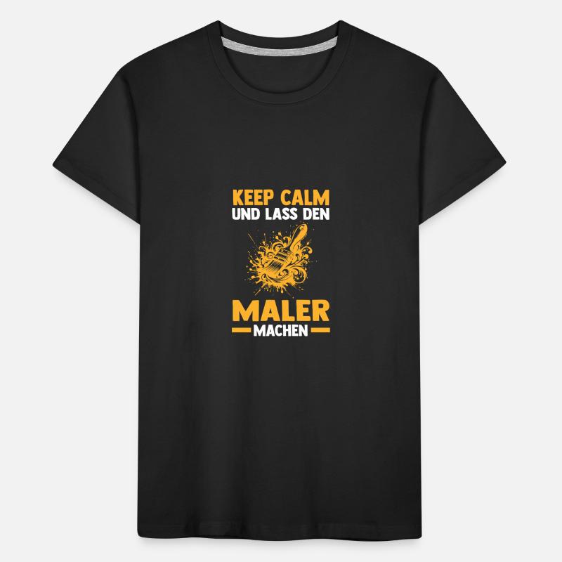 Master Painter Journeyman Painter Kids' Premium Organic T-Shirt