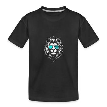 Leo Frank - Kids' Premium Organic T-Shirt - black - Front