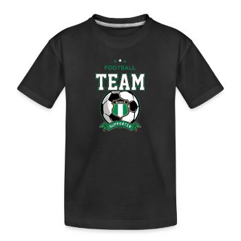 Nigéria - T-shirt bio Premium Enfant - noir - Devant