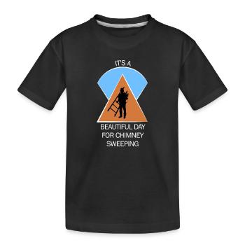 Chimney Sweep Chimney Sweep - Kids' Premium Organic T-Shirt - black - Front