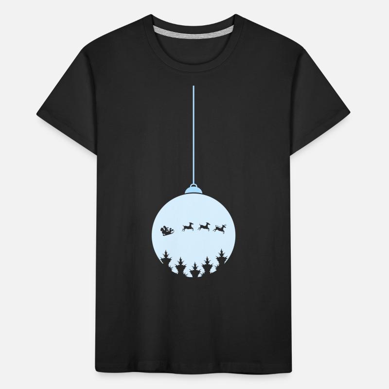 weihnachtskugel christmas Kinder Premium Bio T-Shirt