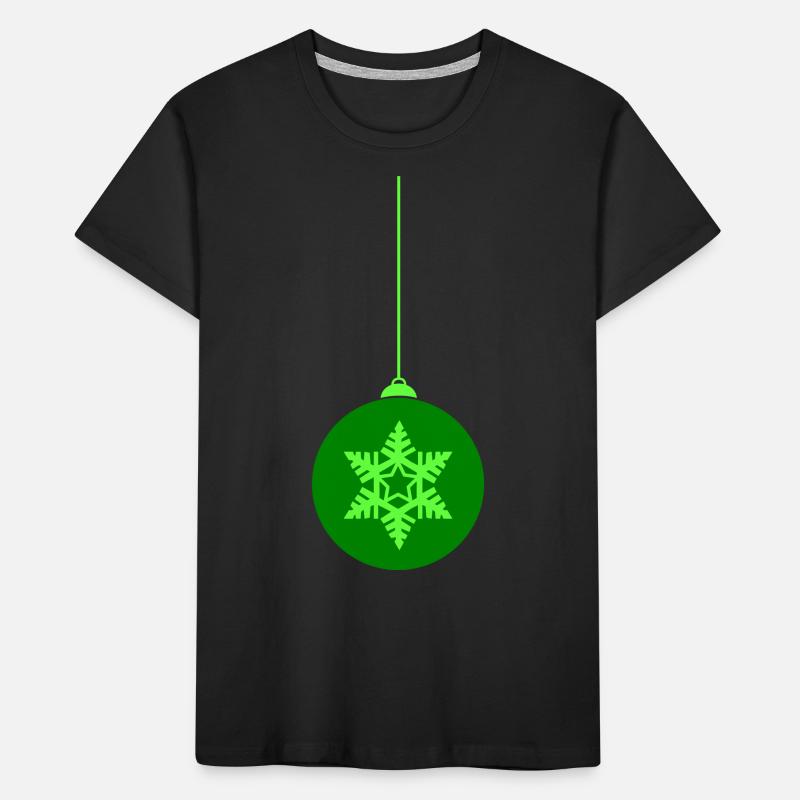 weihnachtskugel stern Kinder Premium Bio T-Shirt