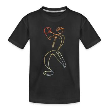 Cricket melon look vintage - T-shirt bio Premium Enfant - noir - Devant