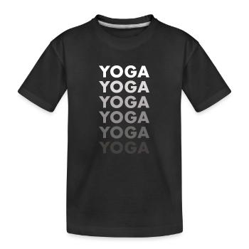 Yogi Yoga - T-shirt bio Premium Enfant - noir - Devant