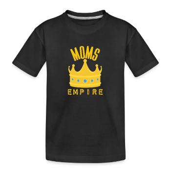 Muttertag - Kinder Premium Bio T-Shirt - Schwarz - Vorne