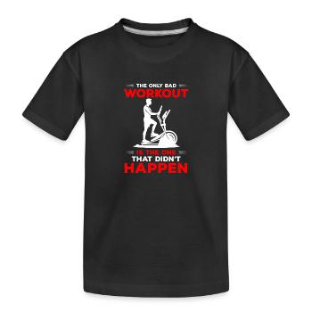 Cross Endurance Health - Kids' Premium Organic T-Shirt - black - Front