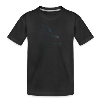 Football féminin Football masculin - T-shirt bio Premium Enfant - noir - Devant