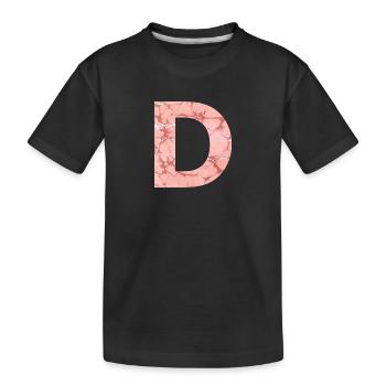 d 225 - Kinder Premium Bio T-Shirt - Schwarz - Vorne