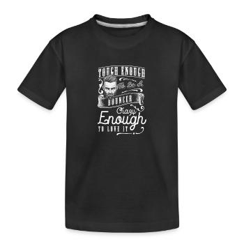 Entrée du club des professions de sécurité - T-shirt bio Premium Enfant - noir - Devant