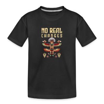 Totem Gardien Sagesse Dieu - T-shirt bio Premium Enfant - noir - Devant