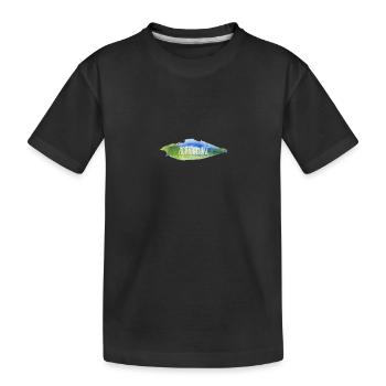 Agriculture paint - agriculture painting - Kids' Premium Organic T-Shirt - black - Front