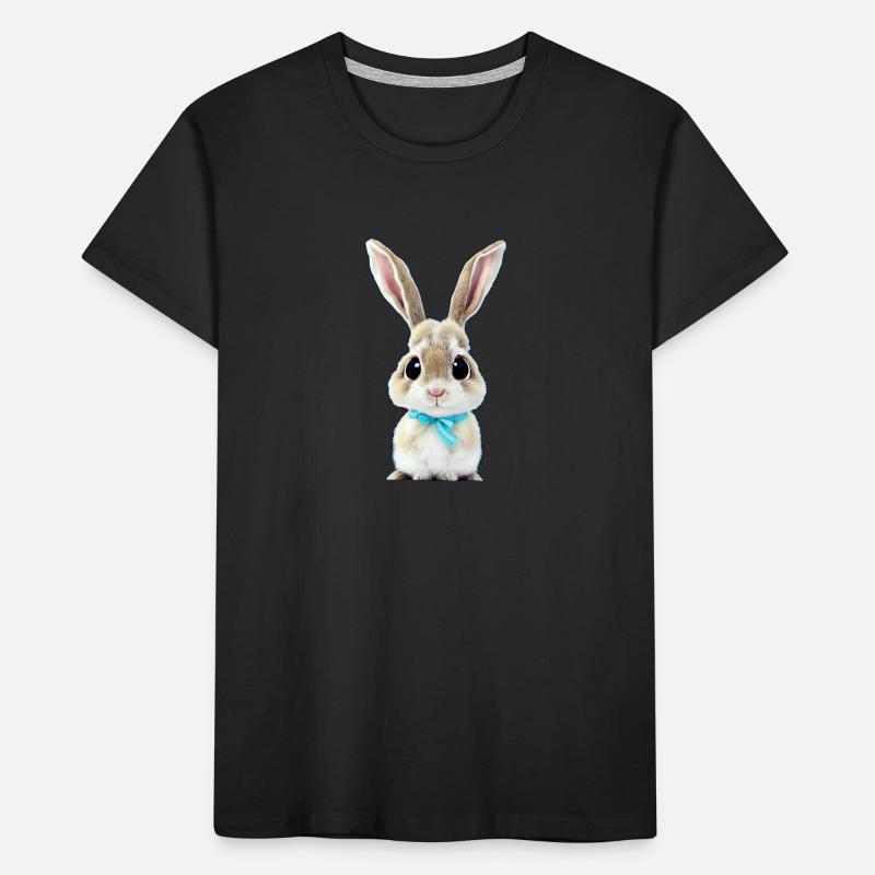 Rabbit with loop Kids' Premium Organic T-Shirt