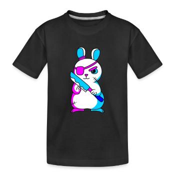 Pastel Gothic - Kids' Premium Organic T-Shirt - black - Front
