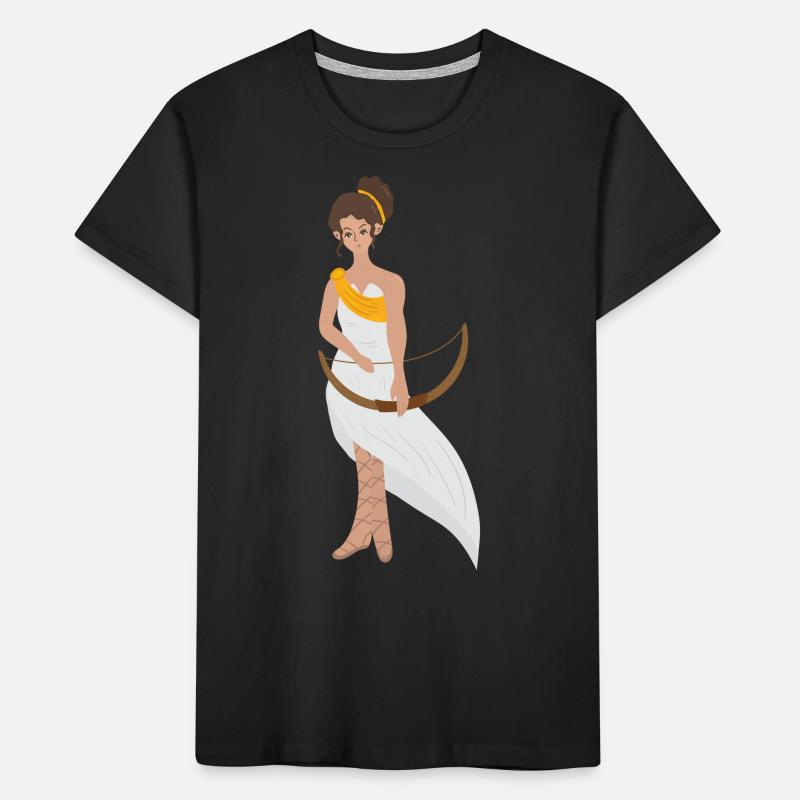 Déesse Artémis T-shirt bio Premium Enfant
