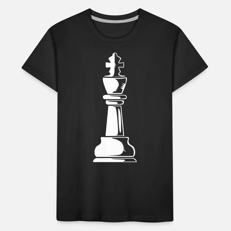 Échecs roi d’échecs T-shirt bio Premium Enfant