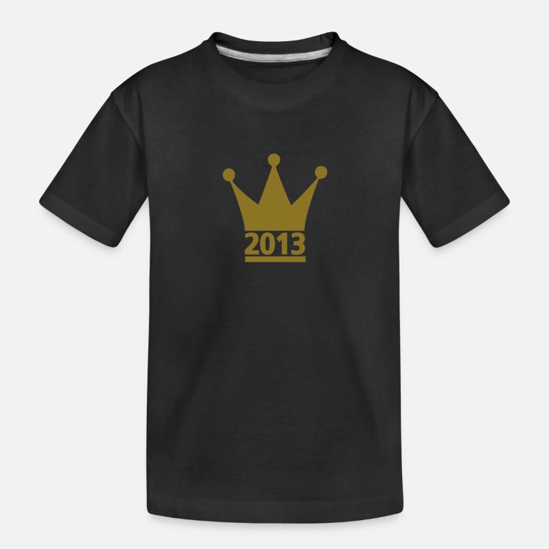 2013 - Kinder Premium Bio T-Shirt - Schwarz